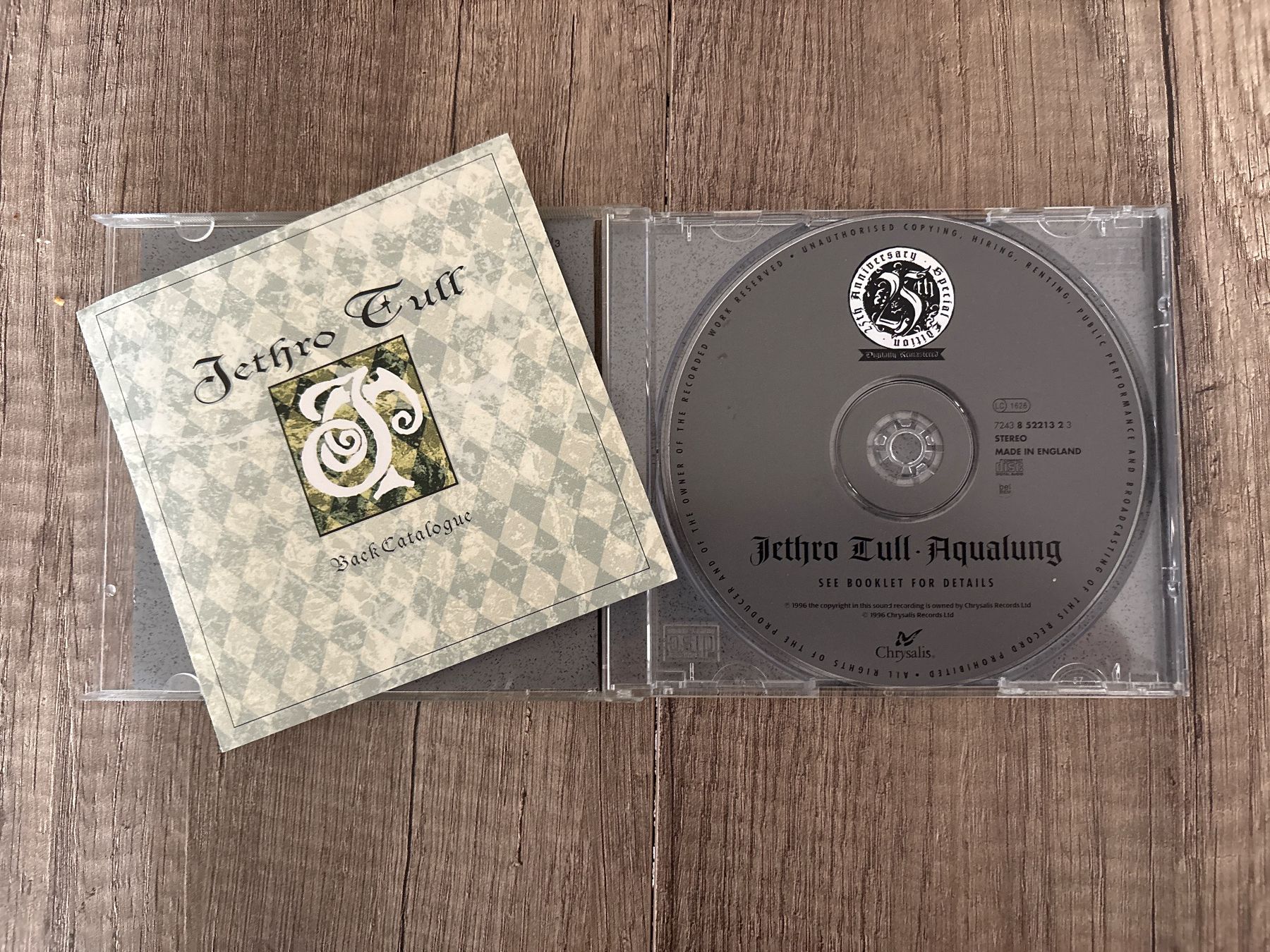 CD: Jethro Tull Aqualung 25th Anniversary Edition CD – Nuovo (secondo la descrizione) da Schaffhausen venduto da Reporter 1
