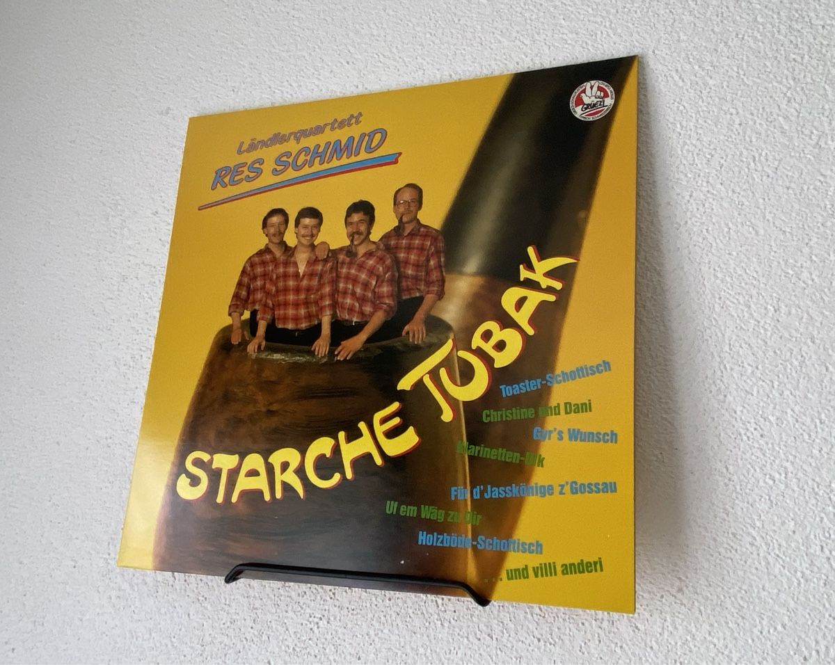 Wandhalterungen: Schallplatten Wandhalterung – Neu und originalverpackt aus Seewen SZ von youngtimer72 1
