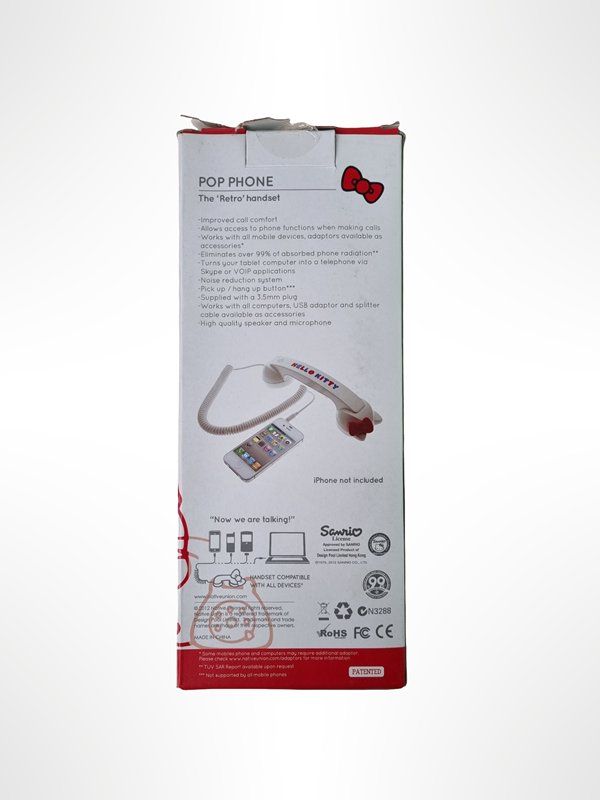 Hello Kitty Telefone: HELLO KITTY Telefonhörer – Neu (gemäss Beschreibung) aus Wangen b. Olten von Restwert_Wangen 3