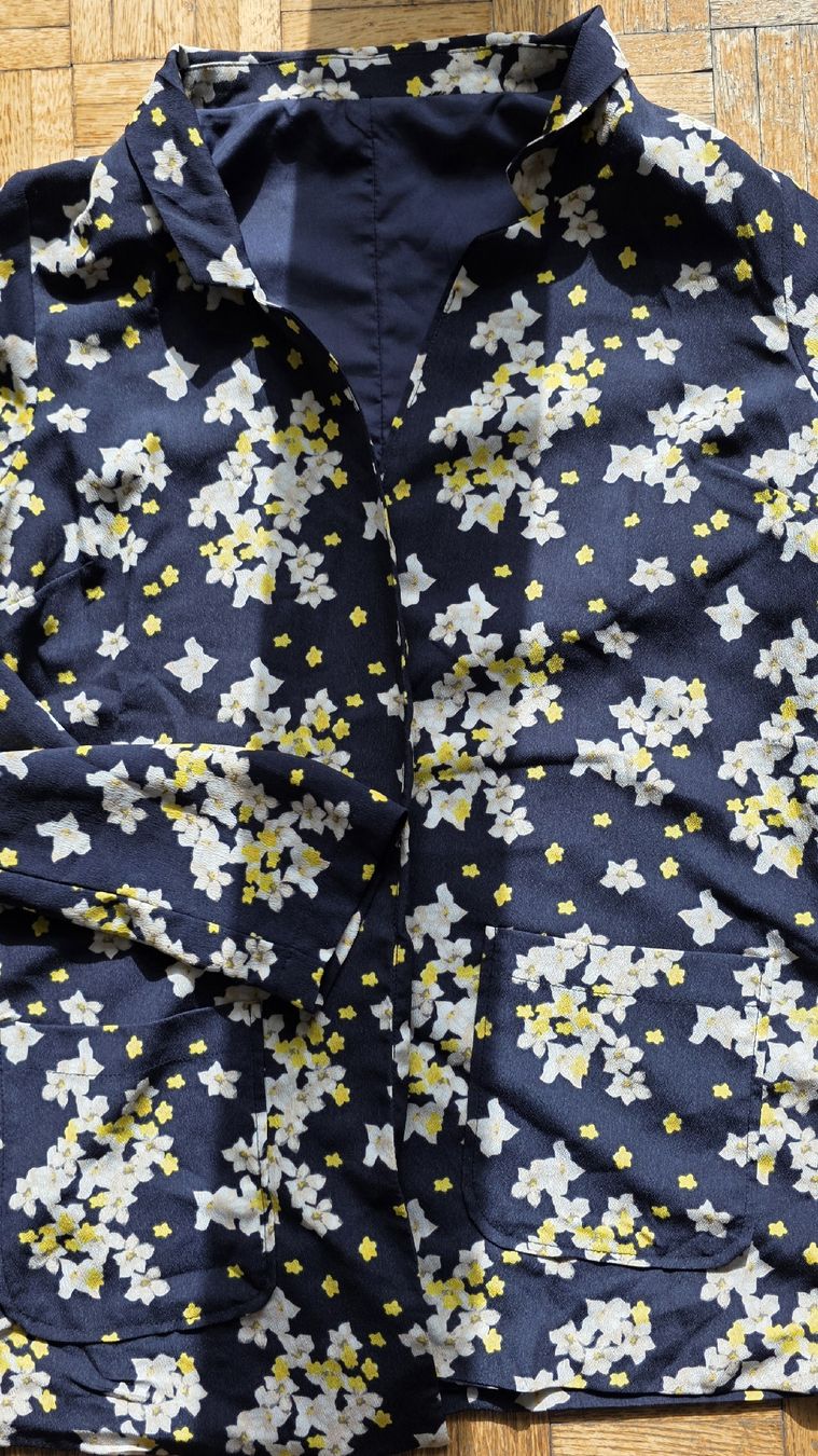 Giacche: Veste blaser bleu marine et jaune – Usato da Yverdon-les-Bains venduto da van_dq65 6