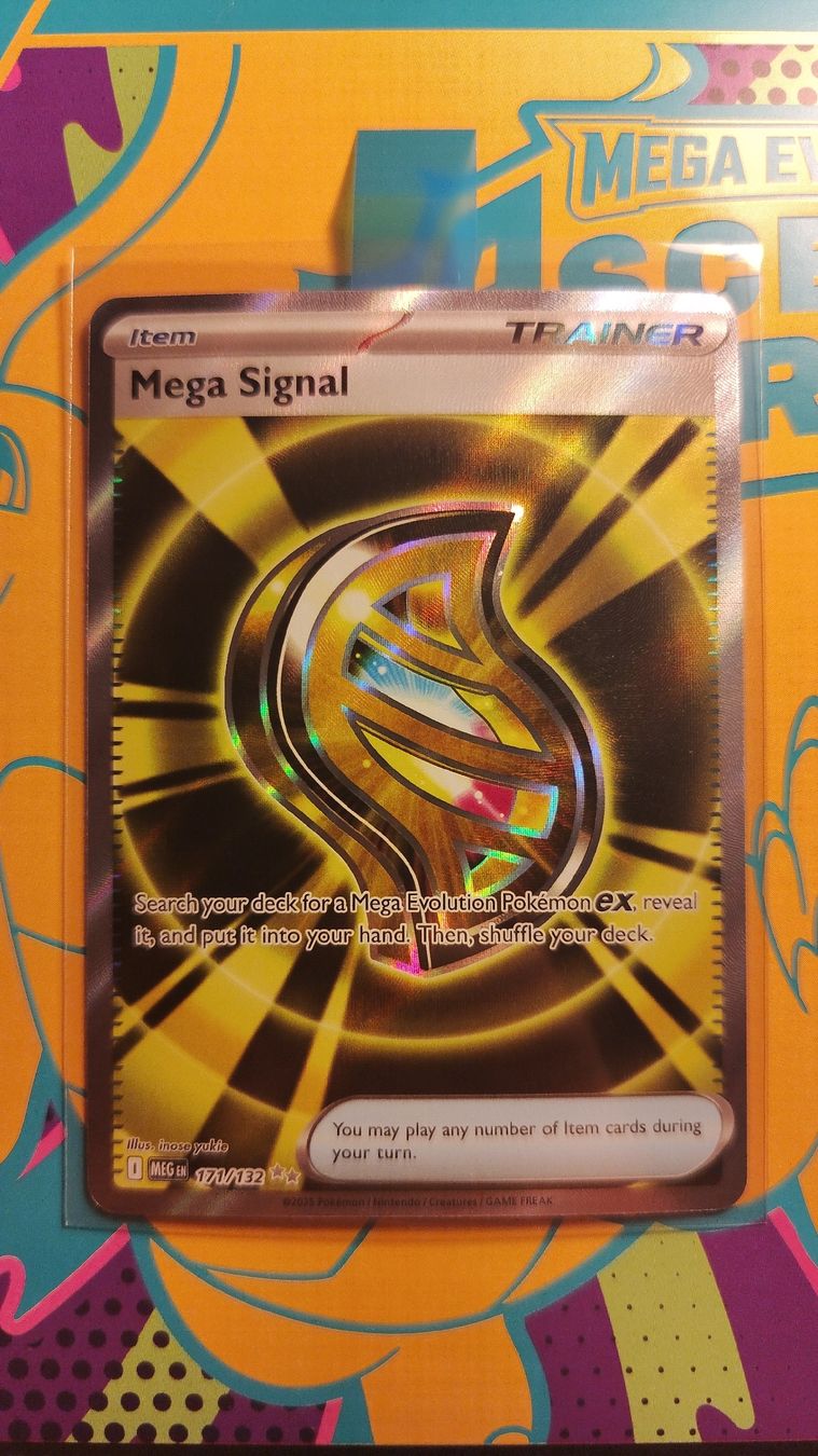 Pokémon Carte collezionabili: Mega Signal 171 / 132 Mega Evolution Ultra Rare 📡 – Nuovo (secondo la descrizione) da St-Saphorin-Lavaux venduto da Mercimaisnon
