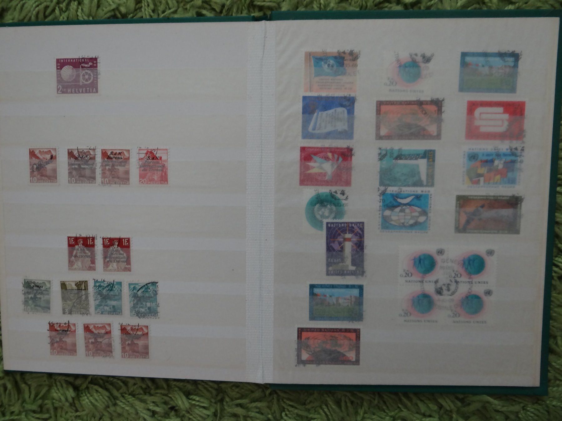 Tutti i francobolli: Tolle Sammlung Dienstmarken/Genfer Ämter ab CHF 1.-- – Usato da Kriens venduto da Na4 7