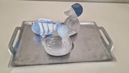 Deko Enten und Fisch Set guter Zustand