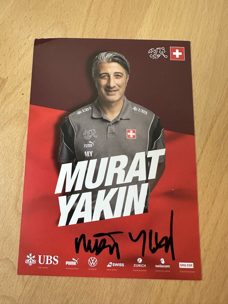 Autografi: Autogrammkarte Murat Yakin – Nuovo (secondo la descrizione) da Oberengstringen venduto da Affeier0