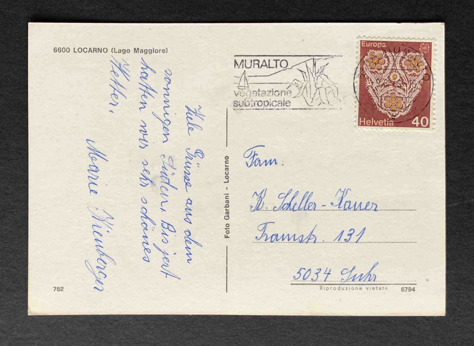 Cartoline postali: AK Locarno Lago Maggiore – Usato da Goldau venduto da artelier1 1