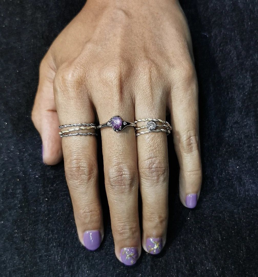 Ringe: Sternsaphir-Ring 1.07ct & Cognac-Brillanten – – Neu und originalverpackt aus Zürich von GOS08 4