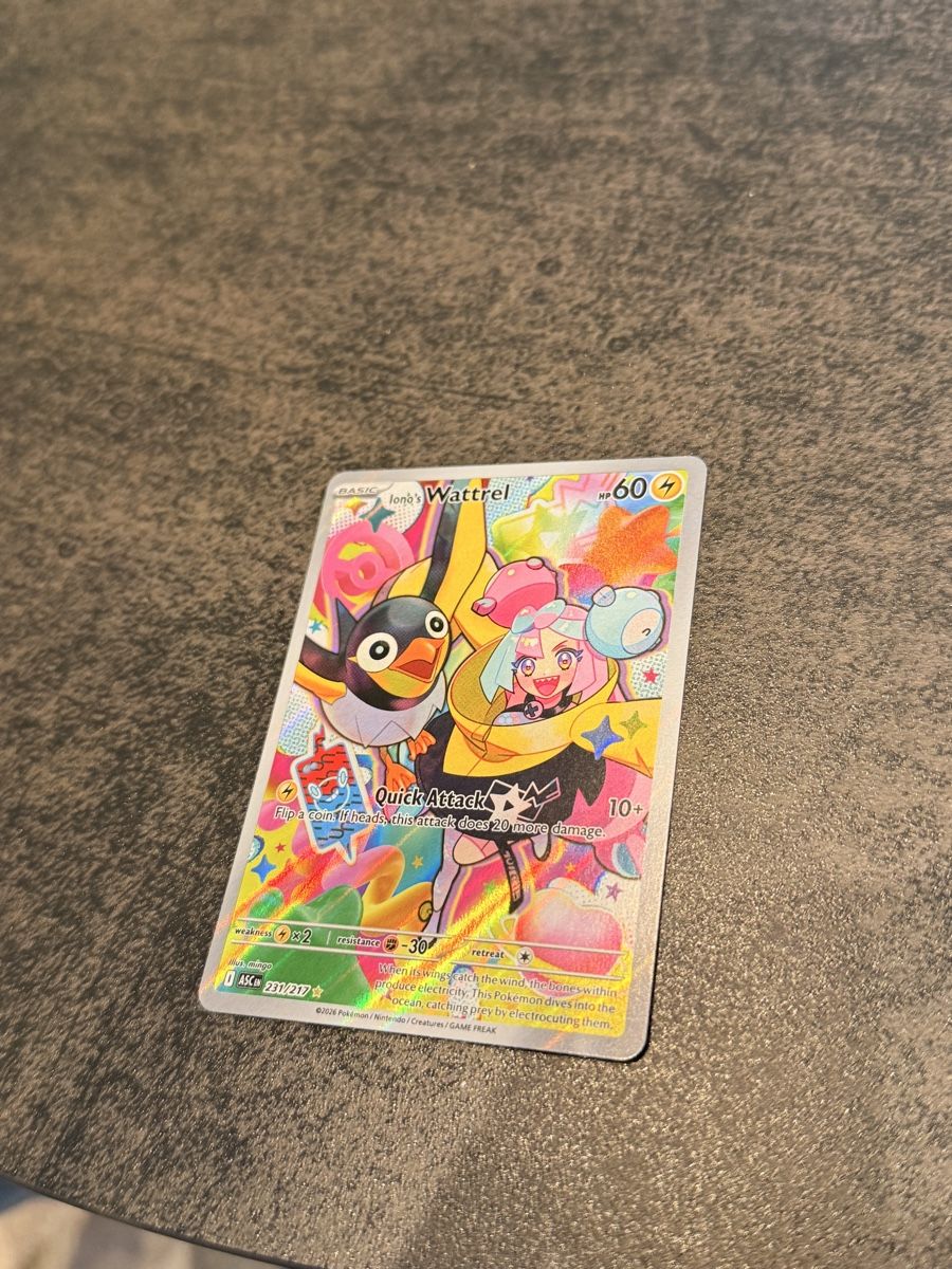 Pokémon Carte collezionabili: Ionos Wattrel #231/217 EN – Nuovo (secondo la descrizione) da Binz venduto da Ladykatsumii 1