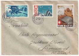 Feldpostbrief mit Soldatenmarken