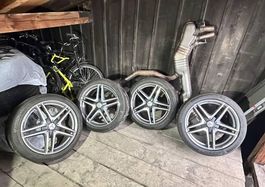AMG Felgen zu verkaufen mit Pneu