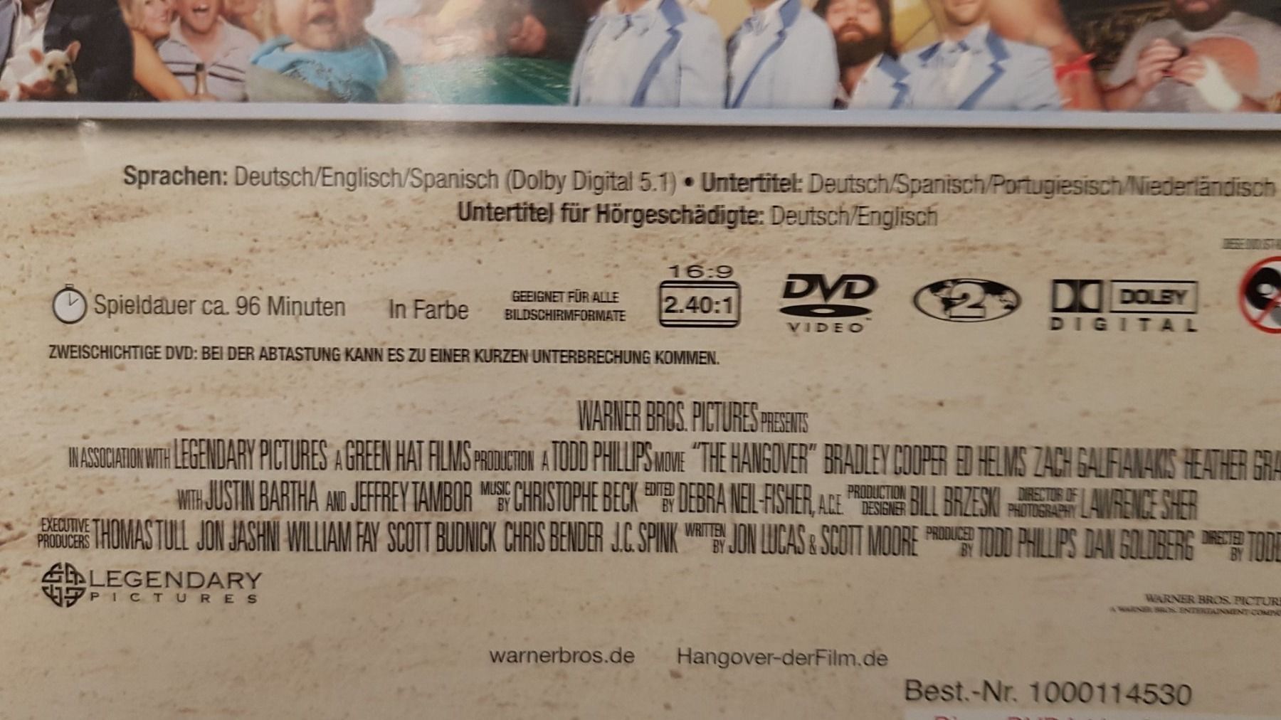 Tous les DVDs: DVD Hangover – D'occasion à Oetwil am See par fineli2 1