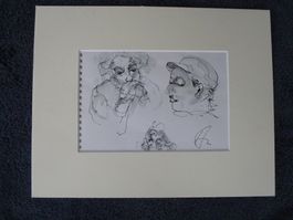 "Schizzi di Caffé" - Verkauf Sammlung Jürg Stamm - Zeichnung