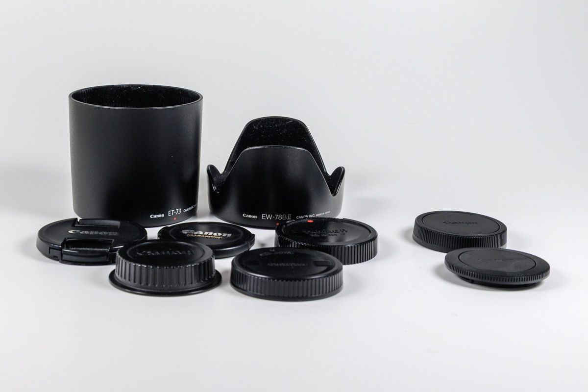 Canon Obiettivi: Canon Sonnenblenden und Deckel – Usato da Sennhof venduto da chaoscrack