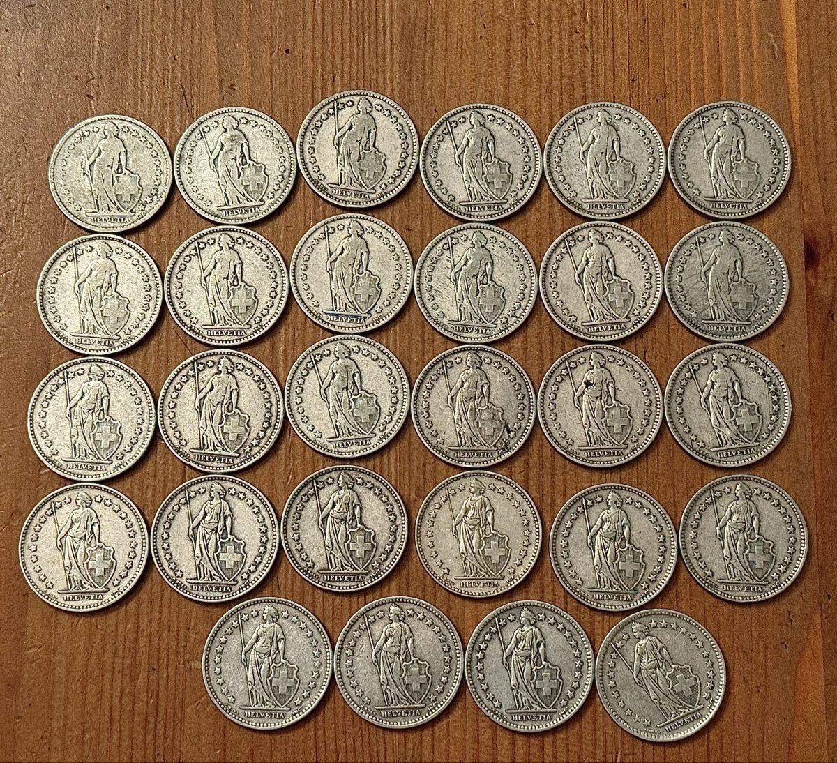 Toutes les monnaies: Sammlung 2 Franken 1886-1948 – D'occasion à Zürich par daki81 5