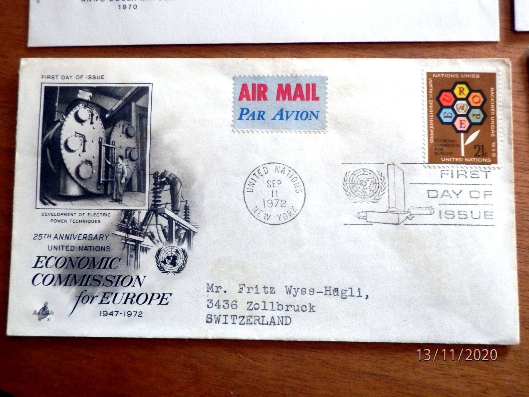 Tous les timbres: Bedarfsbriefe mit Sonderstempel – D'occasion à Ueberstorf par dinbau 5