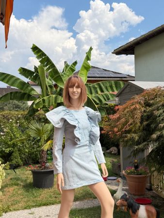 Zara - Jeans Kleid (Gr. S) ab fr. 1.00