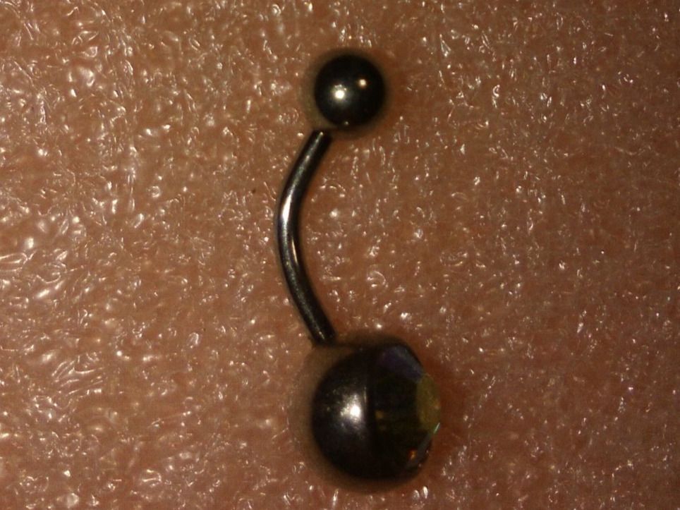 Gioielli per piercing: bauchnabel piercing,,mit gefärbt zerkonia – Nuovo (secondo la descrizione) da Basel venduto da bijoutrie_4 2