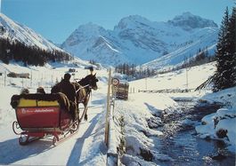DAVOS Schlittenfahrt im Sertigtal