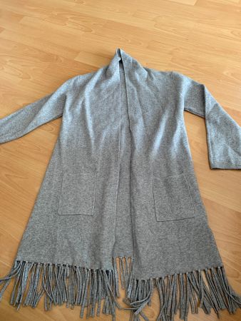 Jolie jaquette - gilet grise taille S-M