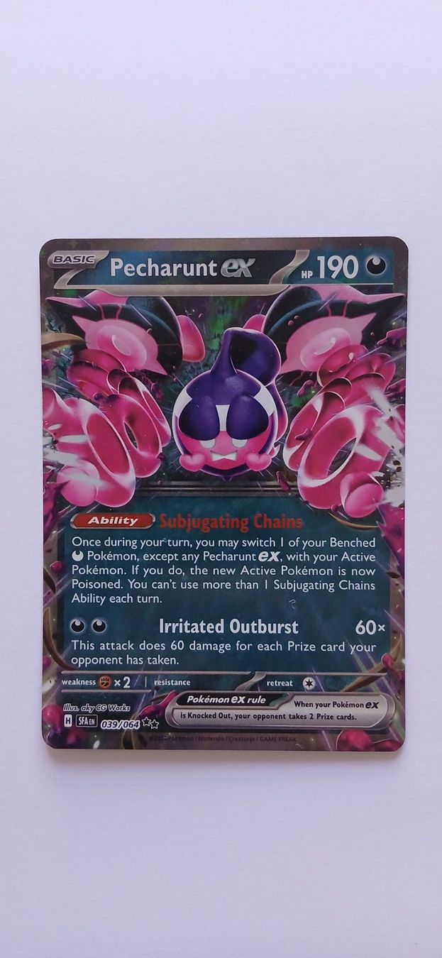 Cartes: Pecharunt ex 039/064 – D'occasion à Lausanne par MaverickV8