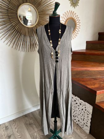 Long gilet/robe Sans Manches Femme T.38/40