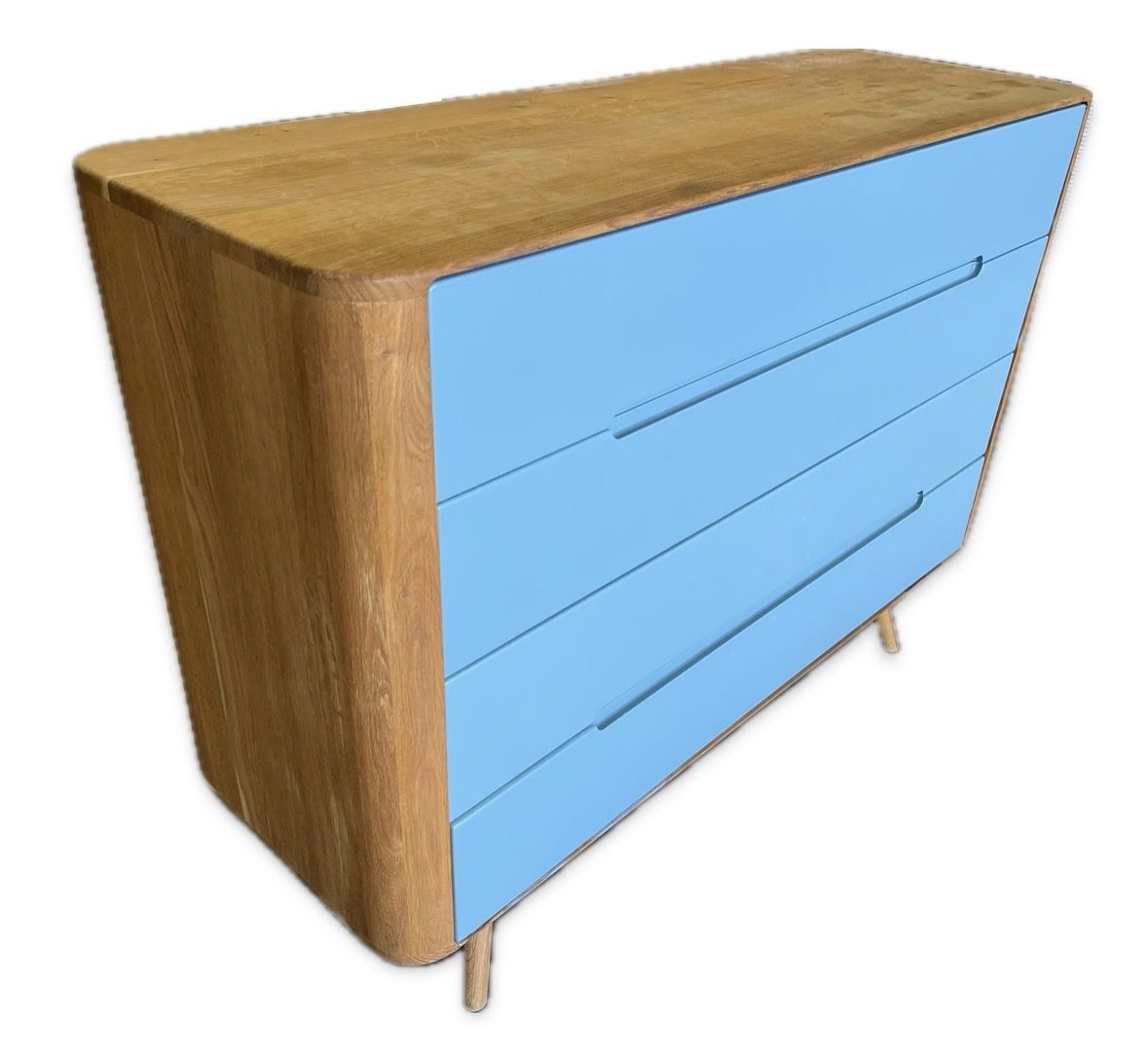 Kommoden: Moderne Kommode BYYU Skarsund mit blauer Front – Gebraucht aus Luzern von Fabian_Ni