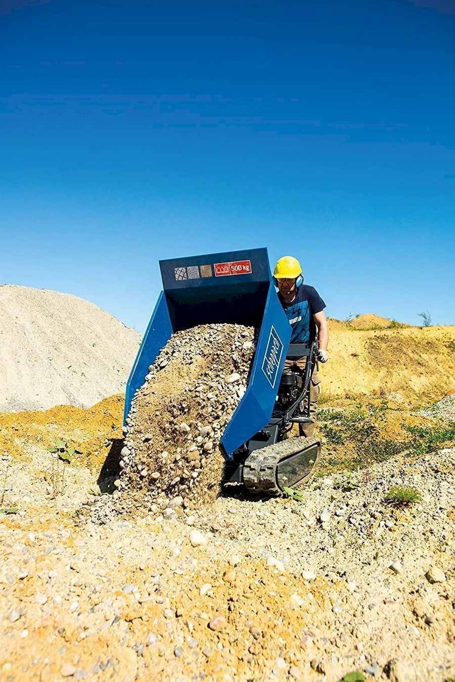 Camions-bennes: Scheppach DP 5000 Raupen-Ketten-Dumper – Neuf avec emballage d'origine à Bottighofen par zaap 2