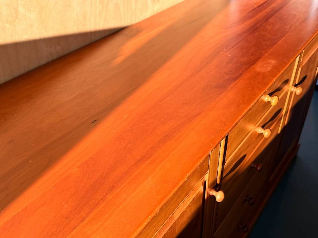 Cassettiere: Sideboard Form 75 Dänemark, Kirschbaum massiv – Usato da Zürich venduto da ecr_p9n5 4