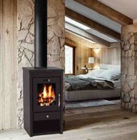 56310 - Kaminofen 7kW mit Holzfach