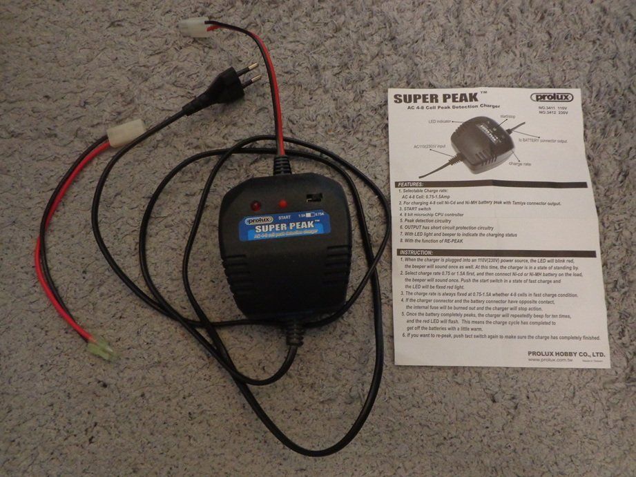 Batterie, Caricabatterie & Alimentatori: Prolux Super Peak Ladegerät AC 4-8 Cell – Usato da Gontenschwil venduto da Ch_suk