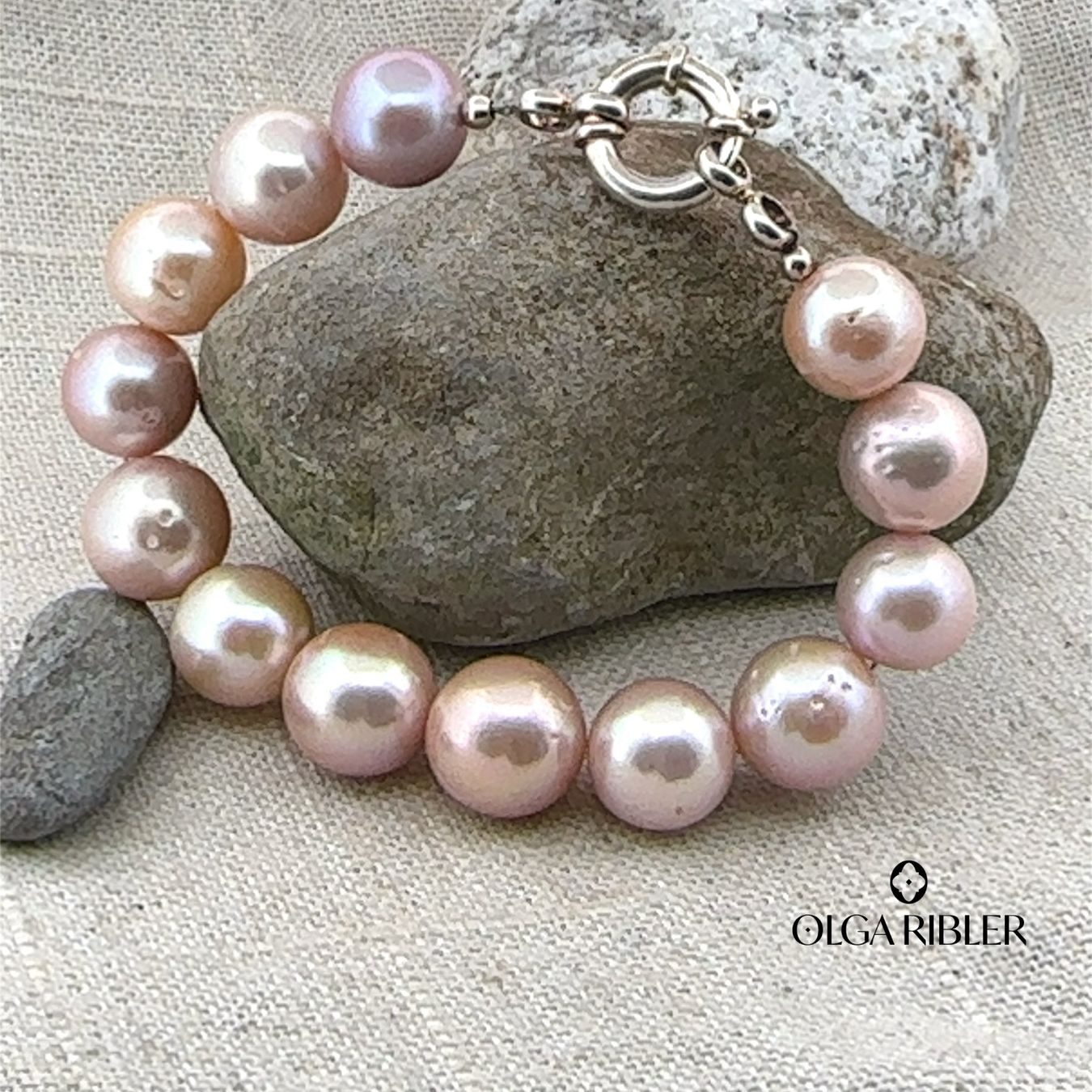 Olga Ribler Armbänder & -reifen: Perlen Armband mit 925 Silber Verschluss Unikate – Neu (gemäss Beschreibung) aus Luzern von Schmuckoutlet 4