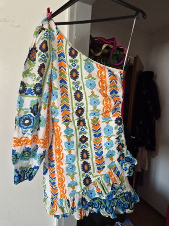 Mango buntes Kleid Gr. S