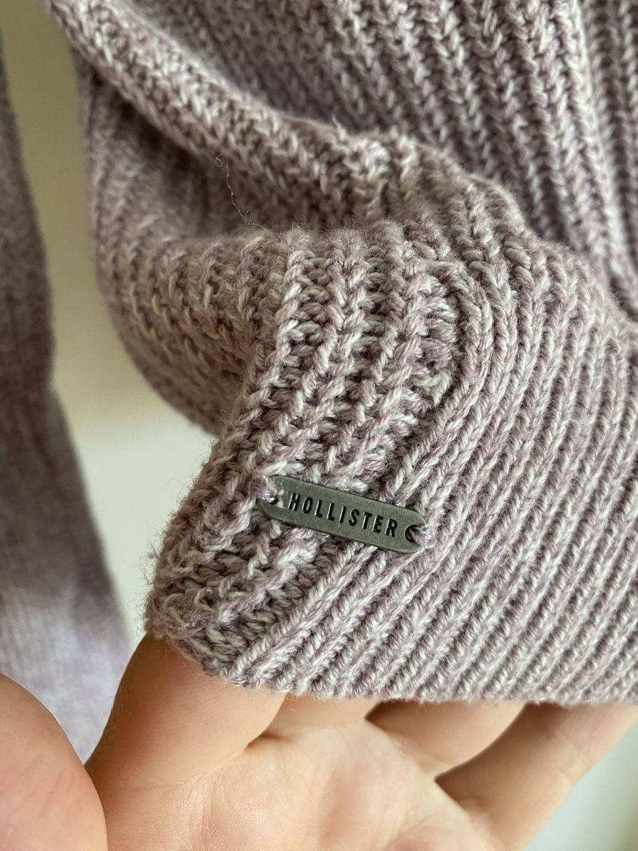 Hollister Maglioni & Felpe: Hollister Pullover lila/rosa Gr.  L mit Bindedetail – Usato da Hünenberg venduto da a.u.849 1