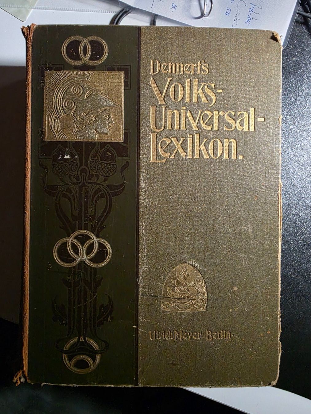 Bücher: Dennert's Volks Universal Lexikon - Ulrich Meyer Berlin 1900 – Gebraucht aus Walterswil BE von Lonitti