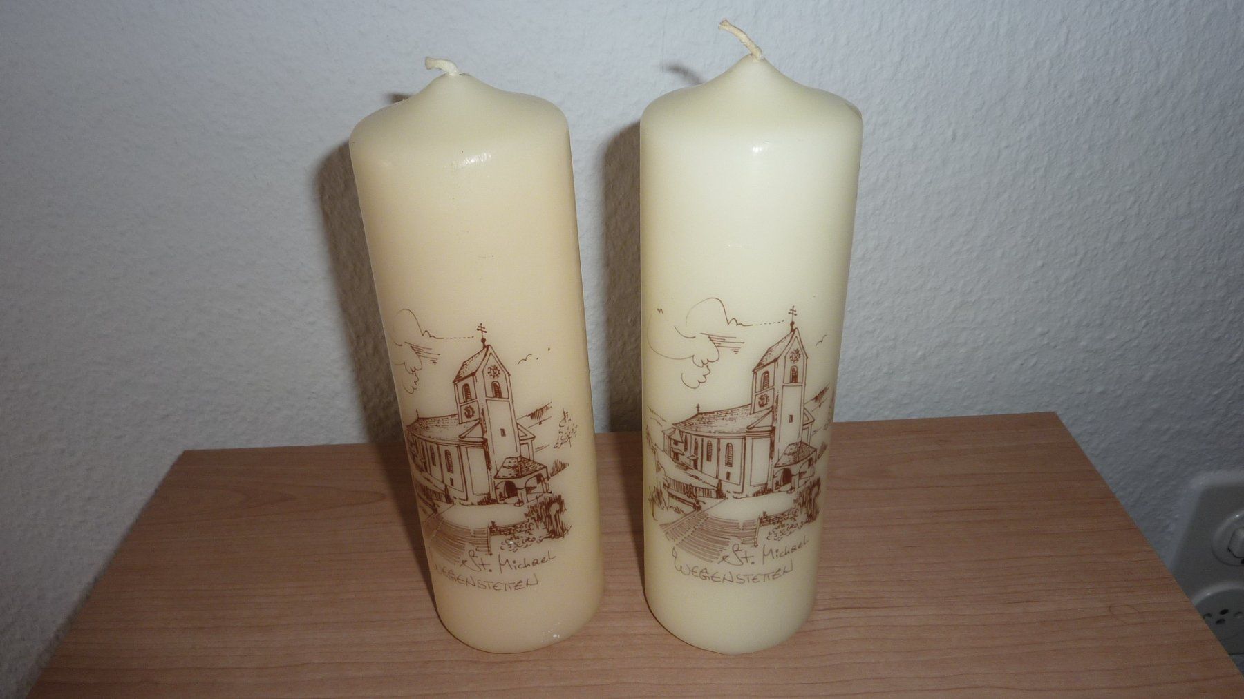Candele: 2 neue kerzen – Nuovo (secondo la descrizione) da Füllinsdorf venduto da pmarkus