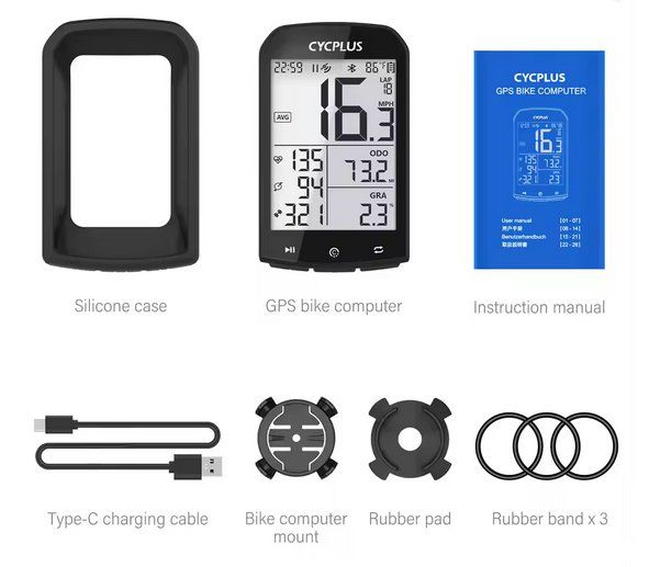 Computer & Messgeräte: GPS Fahrradcomputer mit Bluetooth 5.0 & ANT+ Geschwindigkeit – Neu und originalverpackt aus Genève von Anna-38 9