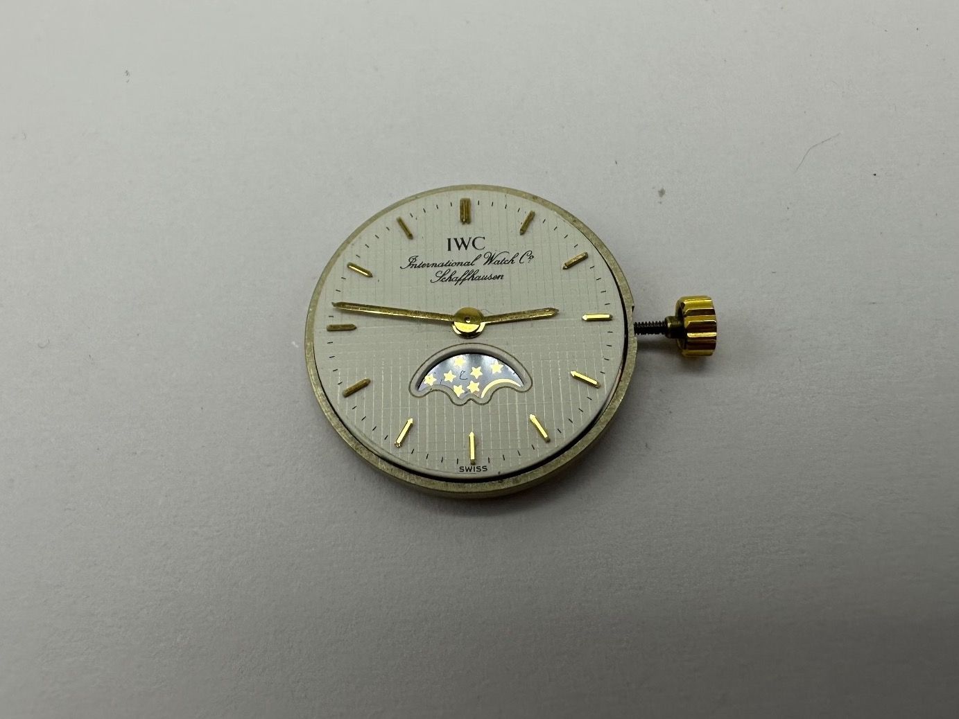 IWC Orologi: IWC Quarz Mondphase cal 618 Werk – Usato da Brüttisellen venduto da AlphaOmega05