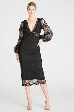 New✨Monique Lhuillier Dress (quiet luxury style) Size eu34