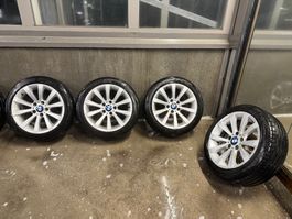4x BMW 17 Zoll räder mit neue 225/45R17 Hankook Sommerreifen