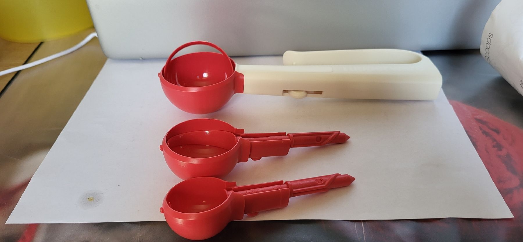 Tupperware Küchengeräte: Tupper Portionierer mit 3 Kugelgrössen – Neu und originalverpackt aus Schweizersholz von fuchs06 2