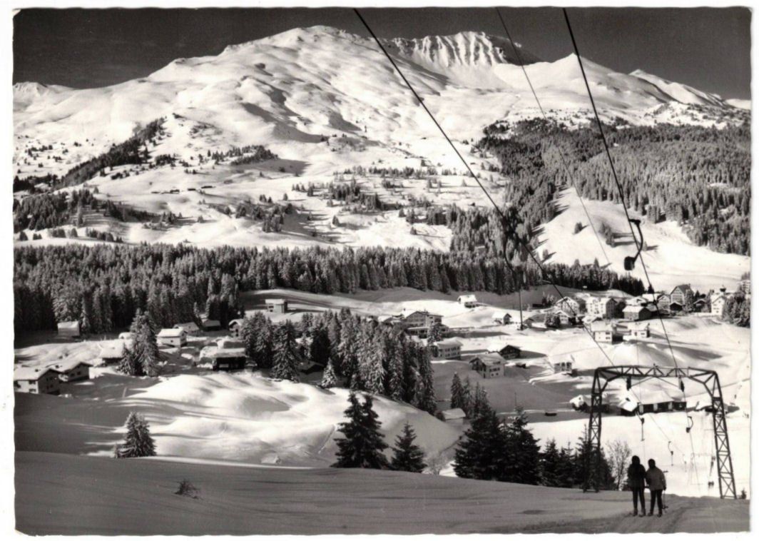Cartoline postali: Parpan - Skilift Heimberg – Usato da Binningen venduto da Mountainrider