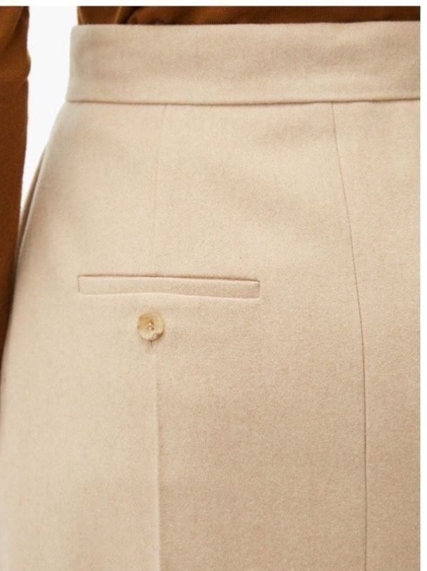 Max Mara Gonne: Max Mara Laufsteg-Rock - Kaschmir-Rock – Nuovo e nell'imballaggio originale da zürich venduto da Ildiavolovesteprada 3