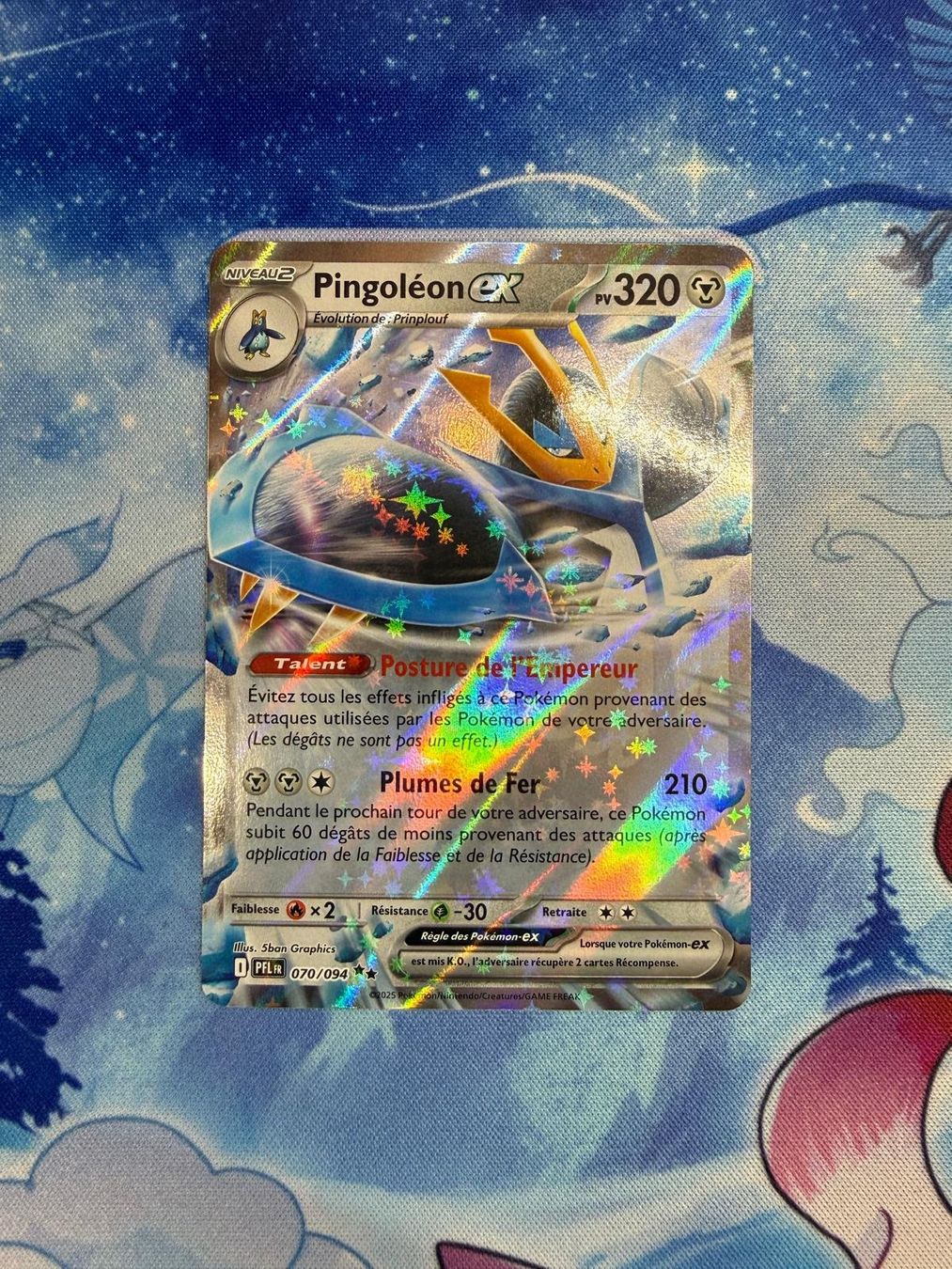 Pokémon Carte collezionabili: Pingoléon EX - PFL 070 FR – Nuovo (secondo la descrizione) da Courgenay venduto da ScamBoxOff