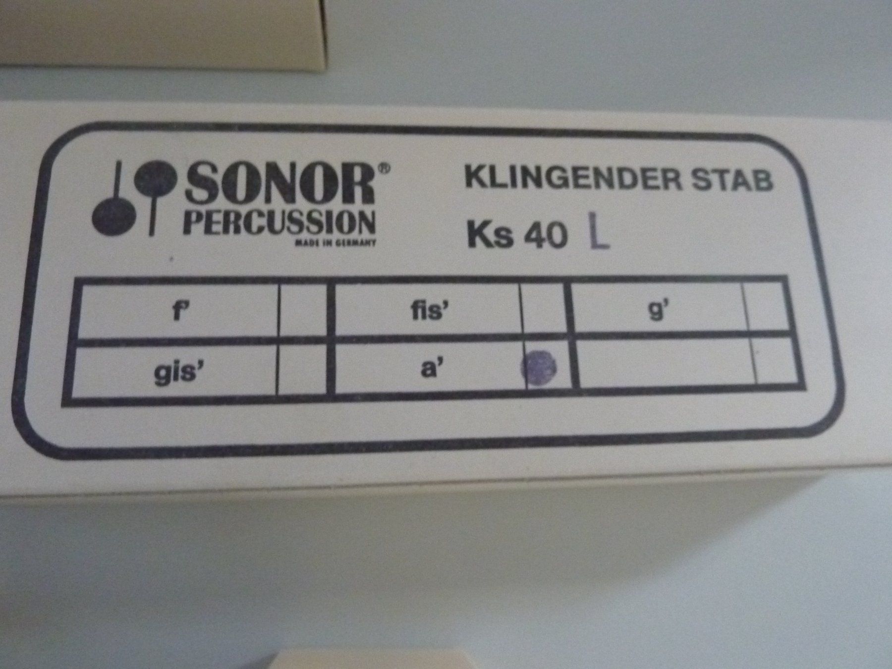 Sonor Musikinstrumente: Klangstäbe – Gebraucht aus Altendorf von Hoppla45 3