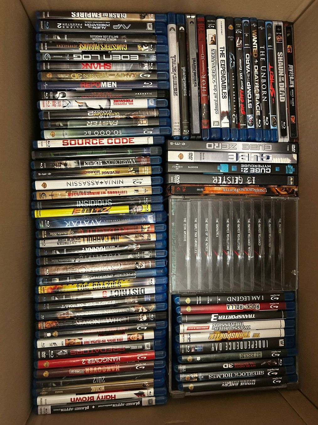Tutti i DVDs: DVD Blu-ray Sammlung Film-Boxen – Usato da Buchs ZH venduto da GRE_11 1