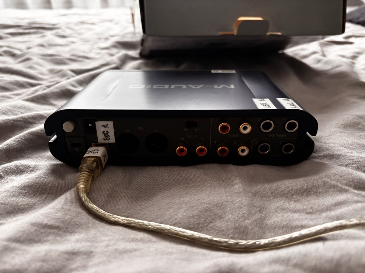 M-Audio Attrezzatura per studi di registrazione: M-Audio Fast Track Pro USB Interface – Usato da Flawil venduto da rma_8rc2 3
