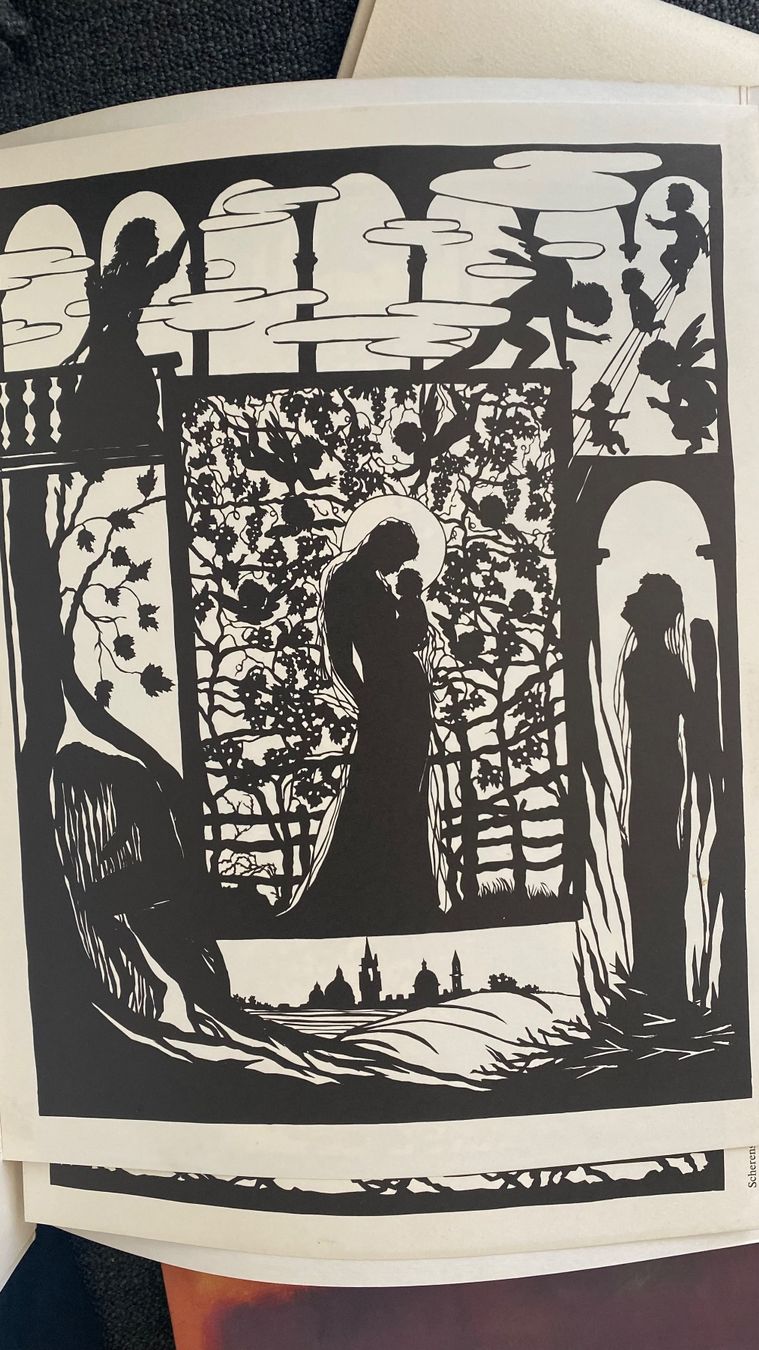 Libri: Sechs Scherenschnitte Marie Frey Gebrüder Grimm – Usato da Bern venduto da Ensadinado 7