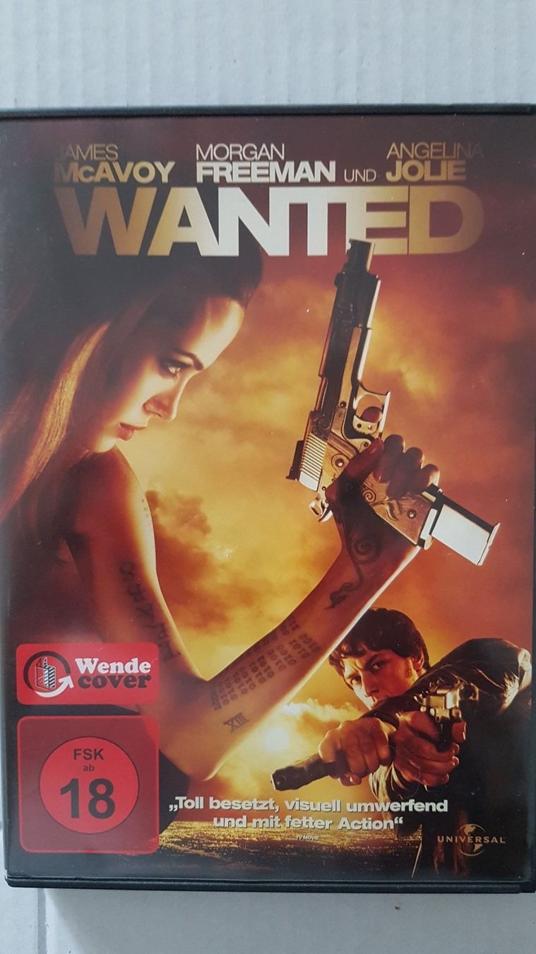 Alle DVDs: DVD Wanted / Angelina Jolie – Gebraucht aus Oetwil am See von fineli2