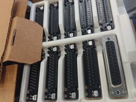 10x D-Sub-Buchse Socket (Female) - 09663516512 von Harting