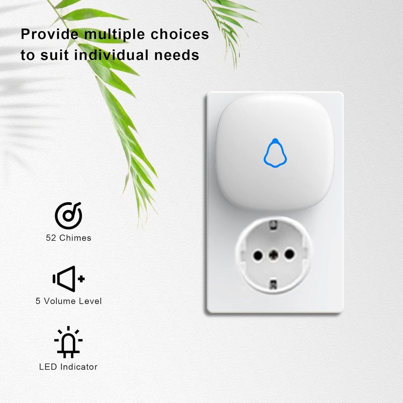 Glocken & Treicheln: Kabellose Türklingel, Plug in Wasserdicht – Neu und originalverpackt aus Nuglar von SaleRitter 1