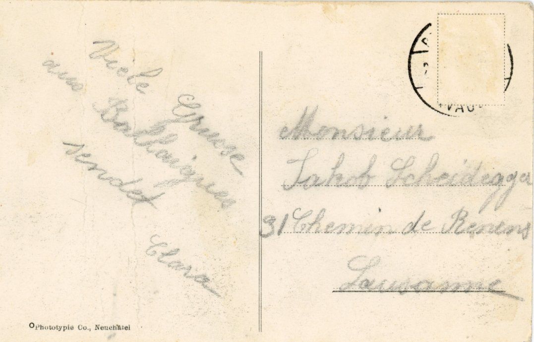 Cartoline postali: Ballaigues  VD   -    RIANT-Chalet – Usato da Brig venduto da Valcards54 1